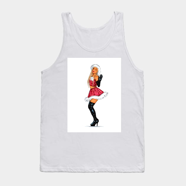 Santa Baby Tank Top by Svetlana Pelin